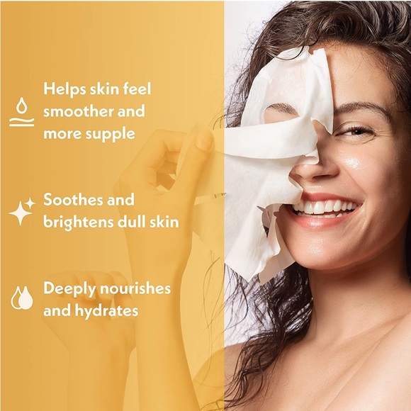 Anti-Aging Face Mask Sheet Pack X5 Moisturizing Anti-Wrinkle Facial Hyaluronic - Picture 3 of 8